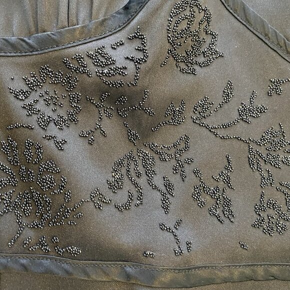 CDC Signature Collection Dress Black Sz 5 Babydoll Halter Ruffle Whimsigoth Prom - Picture 14 of 16